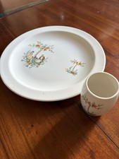 Vintage Beswick "Under The Orange Tree" Mid-Century 1950s plate and vase?