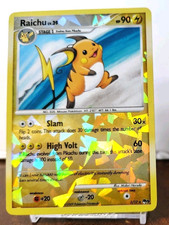 POKEMON RAICHU 3/17 CRACKED ICE REVERSE HOLO RARE POP SERIES 9 LP on eBay