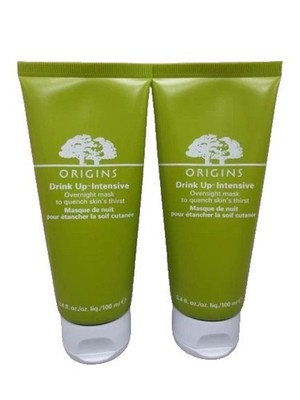 ORIGINS DRINK UP INTENSIVE OVERNIGHT MASK 3.4 OZ NWOB LOT OF 2