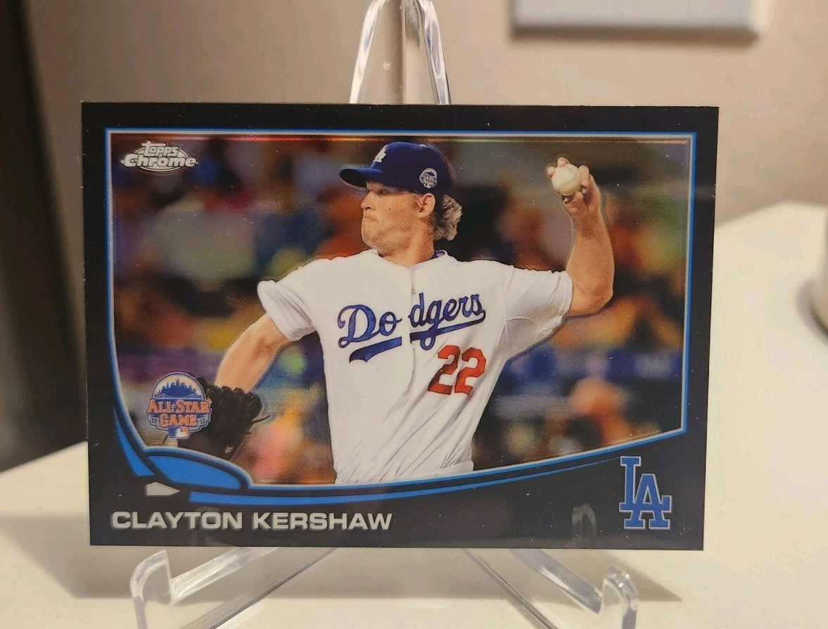 Clayton Kershaw Serial Numbered Baseball Sports Trading Cards for