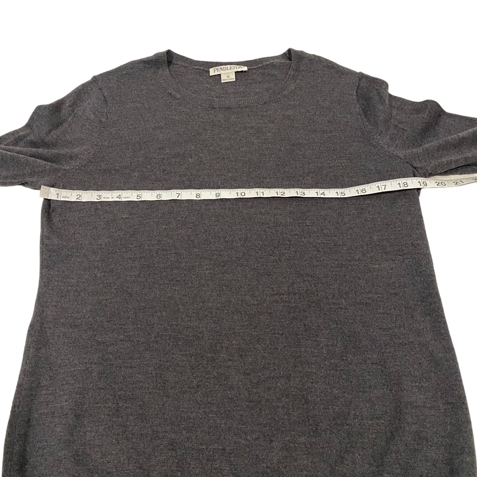 Pendleton 100% Merino Wool Crew Neck Pullover Swe… - image 5