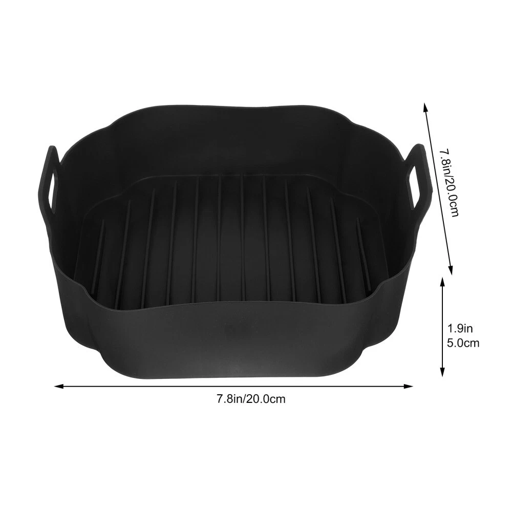 Air Fryer Silicone Pot Air Fryer Baking Liner Air Fryer Accessory