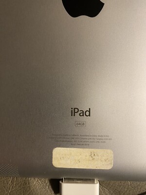 Apple iPad 2 Model A1395, 64gb, WiFi | eBay
