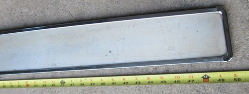1957 Cadillac Front Seat Back Trim Seatback Molding w/ Gold V Used Orig 57 - Picture 5 of 8