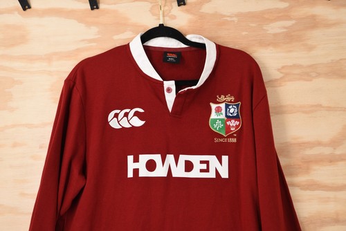 Canterbury British and Irish Lions Classic RugbyLong Sleeve Jersey Size Large - Picture 4 of 9