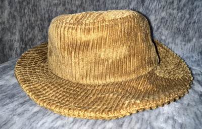 Loeffler Randall Brown Tan Corduroy Ivy Bucket Hat
