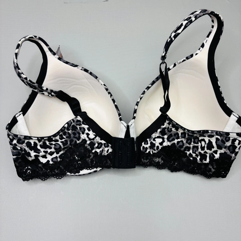 Nuevo Sujetador Cacique 44C Algodón Encaje Ribete Cobertura Completa Con Aros Correa Ajustable Foto 4 de 4