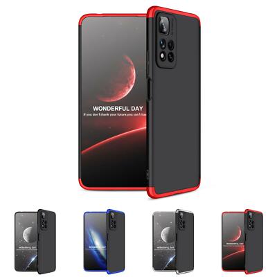 Handy Hülle für Xiaomi Redmi Note 11 (Pro) 360 Grad Schutz Smartphone Cover Case
