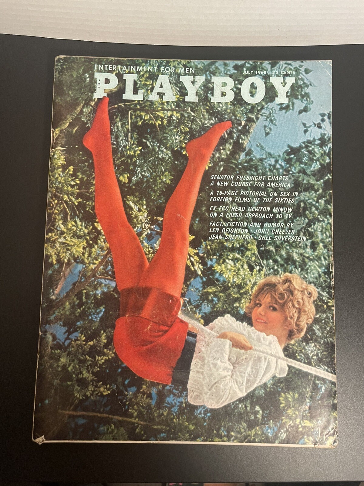 Vintage Playboy Magazine July 1968 - Paul Newman interview