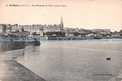 R505199 St Stecker I et V Vue Generale du Port a Maree Haute A Lamire