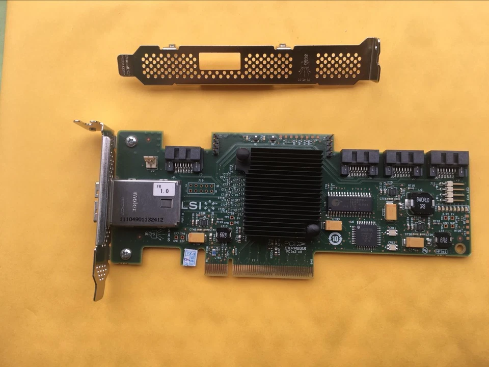 LSI SAS9212-4i4e 6G IT Mode Host Bus Adapter HBA 46C8935 46C8934 46M0907 - Image 2 of 4