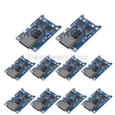 10PCS Type-C USB TC4056A Lithium Battery Charger Module Charging Board