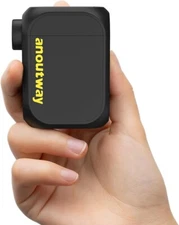 anoutway AT1 SERIES 120PSI Electric Tiny Pump,Portable Mini Bike Pump with Gauge