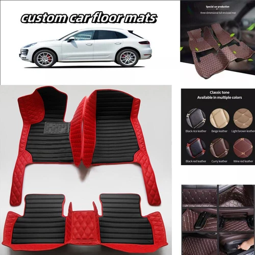 Custom Fit For Infiniti All Models Car Floor Mats Luxury Carpets All Weather Rug - Bild 67 von 76