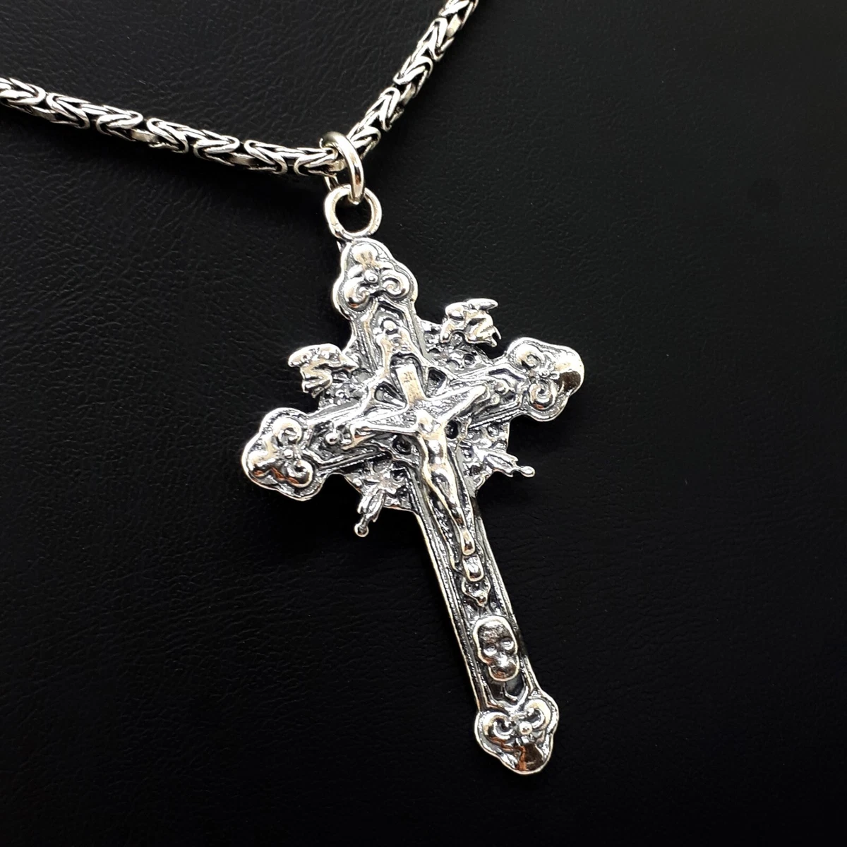 925 sterling silver sale cross
