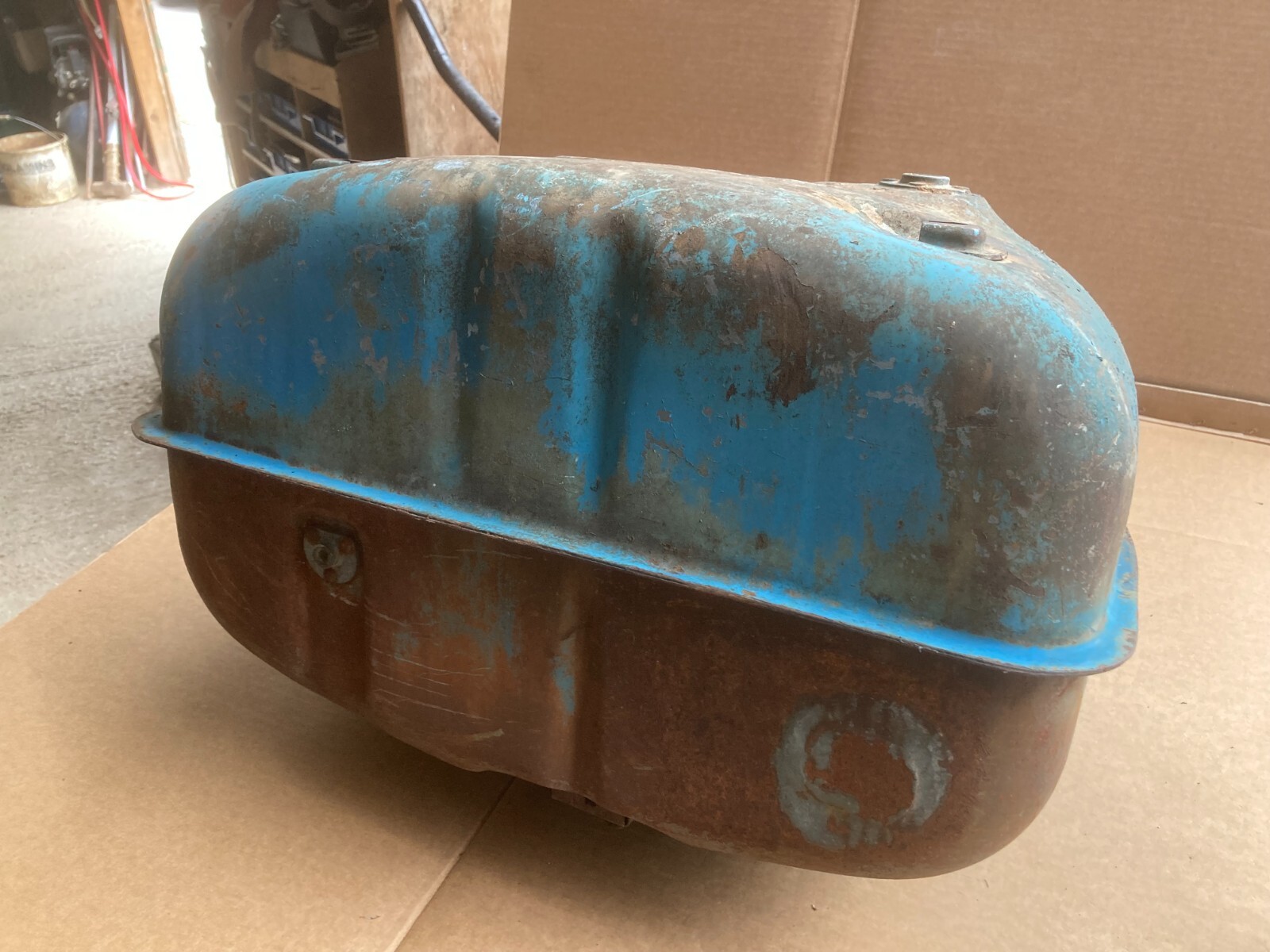 Original Fordson Super Major Diesel fuel Tank eBay