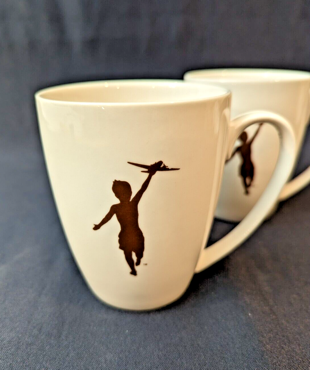 2 Storyville Cofffee Co. Boy with Airplane Mug | eBay