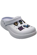 Skechers Women's Foamies Clogs Pup Celebration White