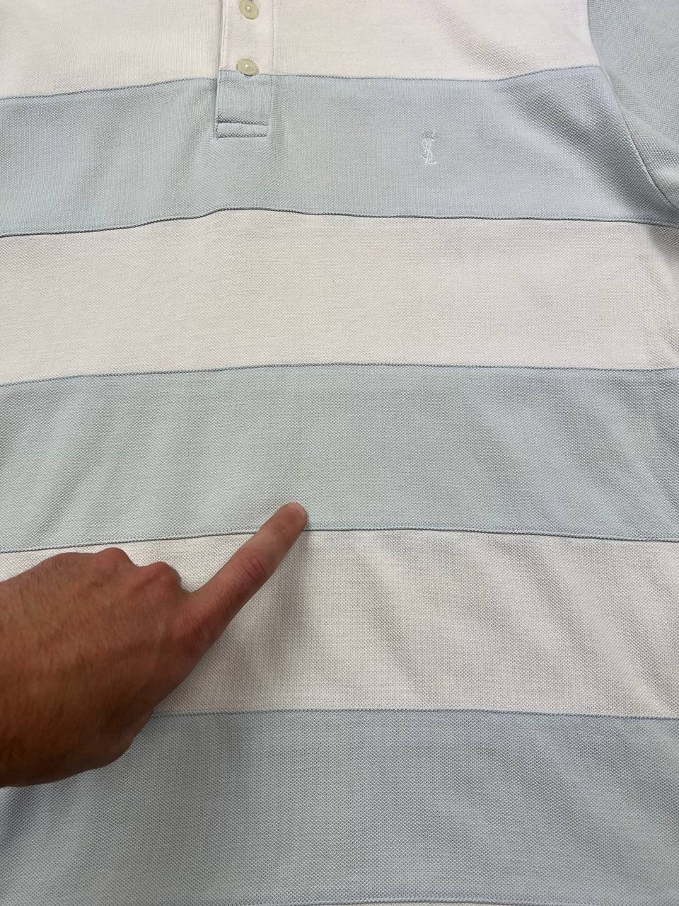 Polo vintage Yves Saint Laurent a righe