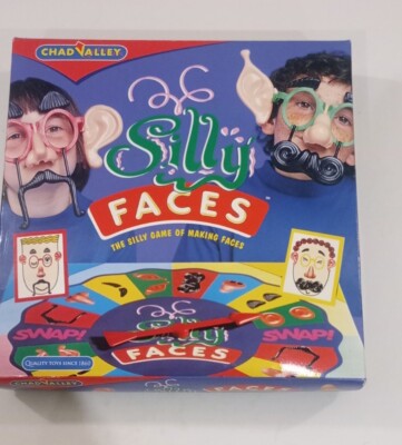 Chad Valley Silly Faces Game Complete With Instructions Board Game 