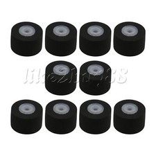 10pcs Rubber 10 x 6.5 x 1.5 mm Pinch Roller for Cassette Decks