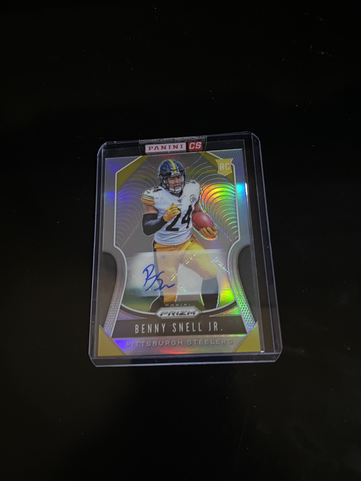 2019 Prizm Benny Snell Jr Auto Rookie Silver Prizm Autograph #332 Steelers SP