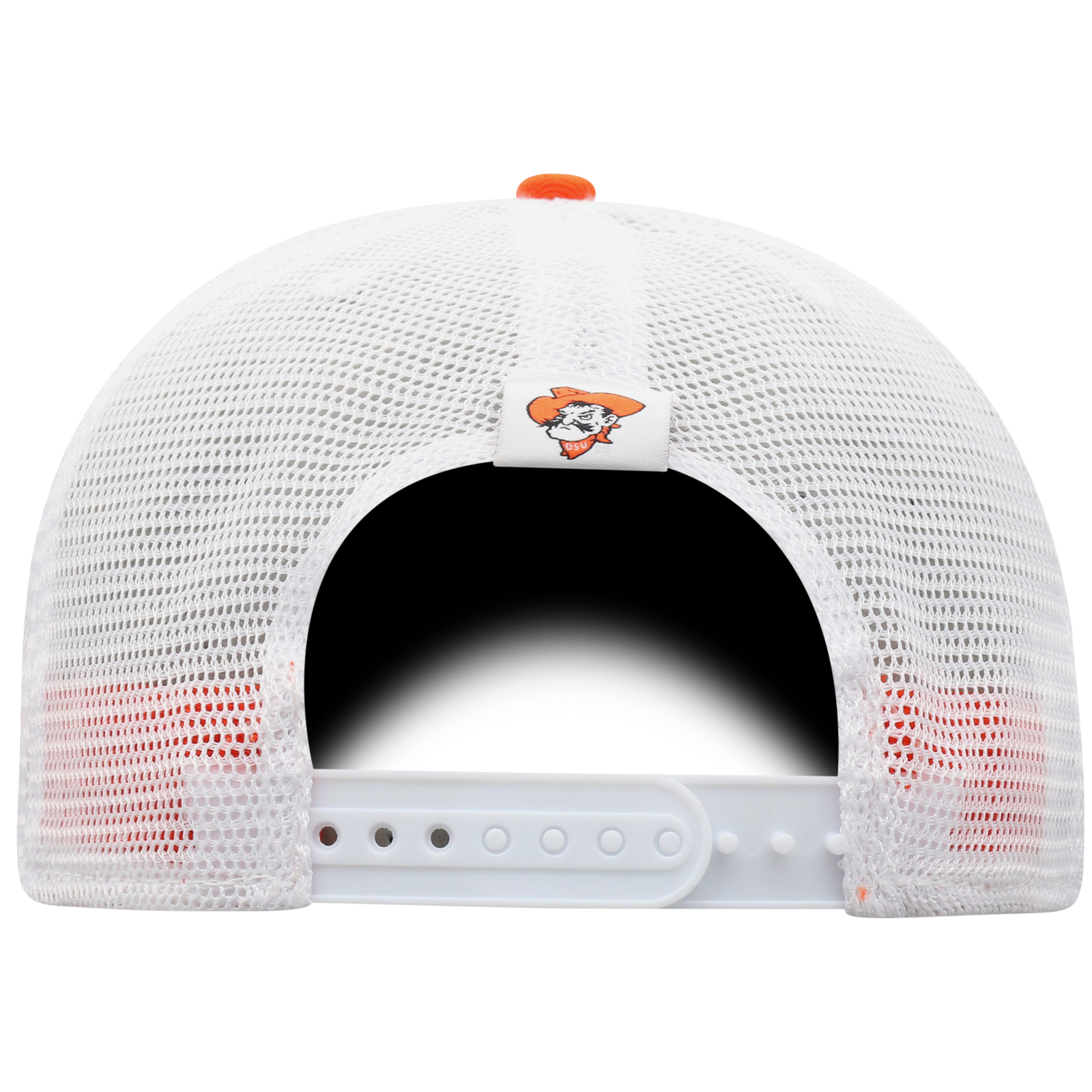 Men's Top of the World Orange/White Oklahoma State Cowboys Trucker Snapback Hat