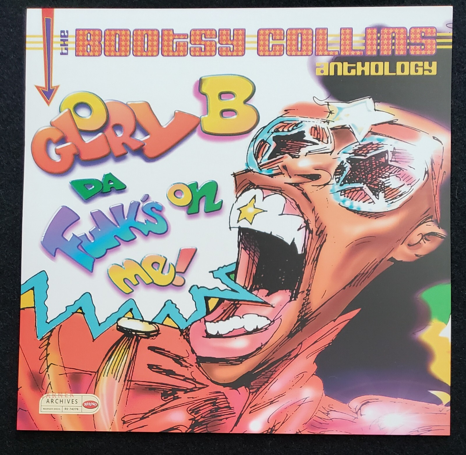 Bootsy Collins P-Funk Rare Original 2001 2-Sided 12x12 Record Promo ...