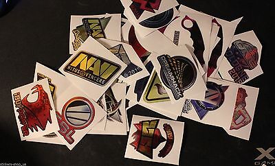 Red Set of Foil Metal Stickers from CS GO in Real Life MLG CSGO Counter  Strike