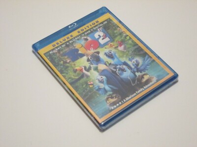 Rio 2 Blu-ray 3D Deluxe Edition + Blu-ray + DVD + Digital HD (Expired)