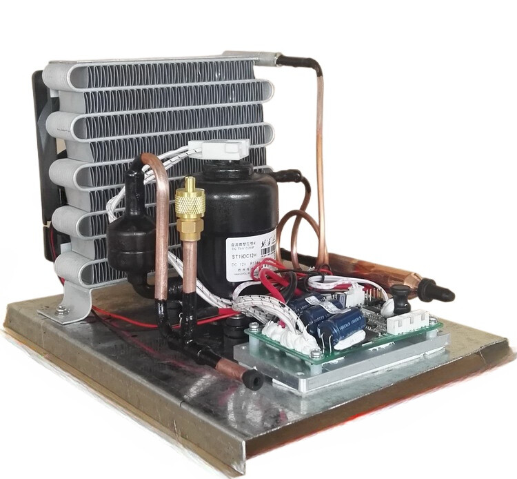 ST19C DC Mini Condensing units DC 12V24V48V + compressor condenser fan filter
