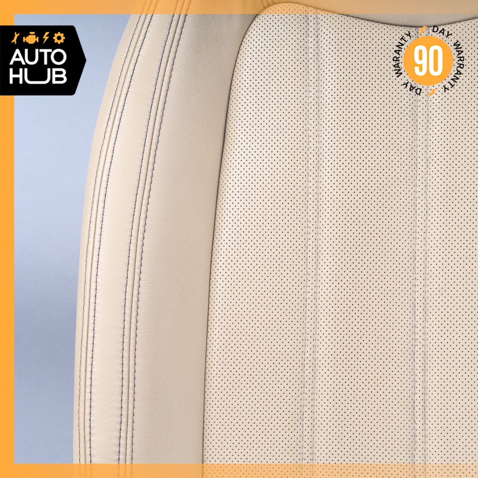 10-12 Maserati GranTurismo S M145 Rear Left Seat Cushion Top Upper OEM 25k
