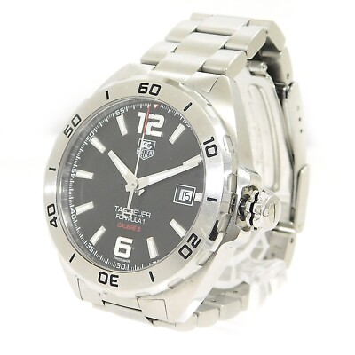 TAG Heuer フォーミュラ1 WAZ2113.BA0875 自動巻き TAG Heuer FORMULA 1 WAZ2113.BA0875 S. Steel Automatic Watch #W388