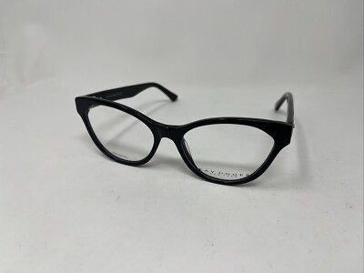 KAY UNGER NEW YORK K221 BLK BLACK LEOPARD 54-17-145 CATEYE -875