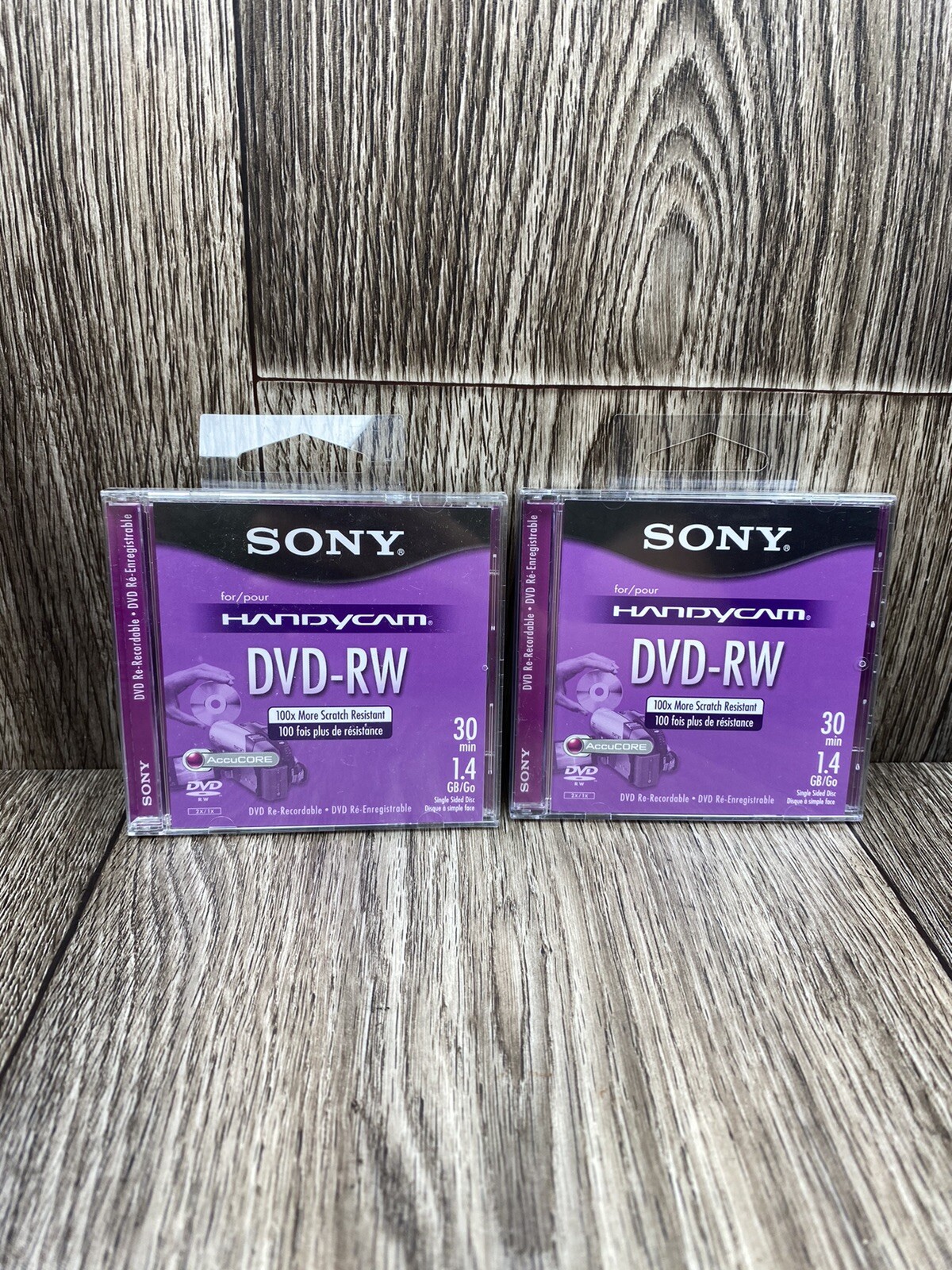 Sony Handycam Blank DVDRW Camcorder 30 Minute 1.4 GB Disc Single Side New 2 eBay