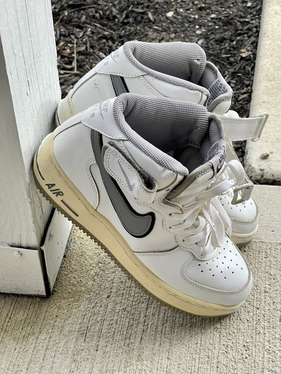 Air Force Mid Canada Vintage Nike Air Force Mid White Medium Gray