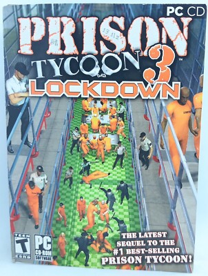 Prison Tycoon 3 LockDown by ValuSoft & Gamebryo for Win XP/Vista ~ 2007