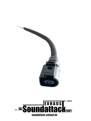 Stecker 2-polig Reparatursatz VW 1J0 973 702 ABS ESP mit Kabel u. Kabelschutz