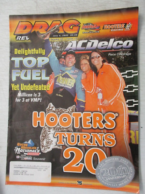 IHRA DRAG REVIEW MAGAZINE JULY 4, 2003 CLAY MILLICAN ROCKY MOUNTAIN NATIONALS