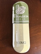 DENIAL Obra de Arte Panera 100mg Mini PÍLDORA ¡Impresión de Madera! Raro 1/5 firmado