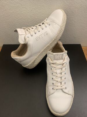 EYTYS ACE MENS LEATHER SNEAKERS IN WHITE SIZE US EU