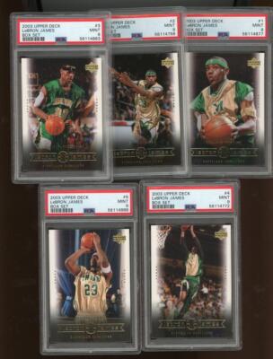 2003 Upper Deck Box Set Lebron James Rookie (1-30) Complete Set