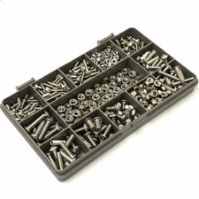 500 x M3 M4 M5 A2 STAINLESS STEEL (304) HEX SOCKET BUTTON HEAD BOLTS SCREWS NUTS