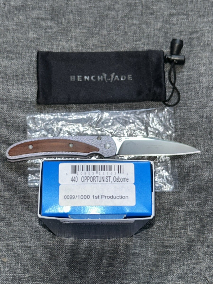Benchmade 440 Opportunist MINT CONDITION! Osborne 1st Production