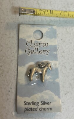 Sterling Silber plattiert Pferd Karussell Charm Stil 77184