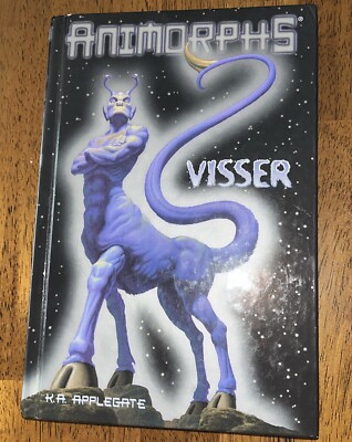 Animorphs Visser HC First 1st edition by Katherine Applegate Like NEW