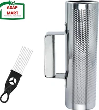 Guiro Stainless Steel Guiro Instrument 8" 3" Latin Percussion Instrument with Sc
