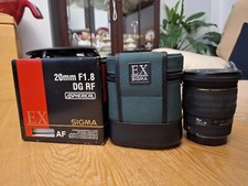 Sigma 20mm F1.8 DG RF Aspherical Lens