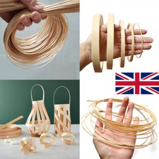 18M Polished Bamboo Strips Woven Cane Webbing Basket Chair Repair DIY Material