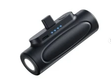 2 In1 Wireless 5000Mah Charging Mobile Pocket Capsule Charging Treasure Portable